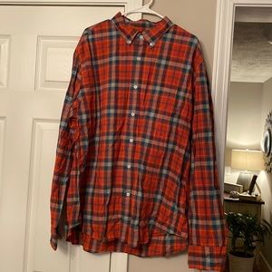J. Crew Flex NWT Men’s Collared Button Down Size XXL Beautiful Colors